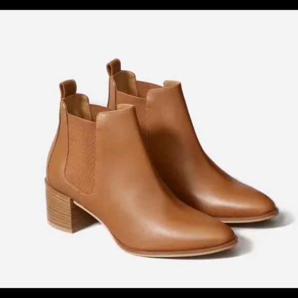 Everlane Shoes - Classic Everlane! Heel Boot in Cognac Size 7.5 VGUC